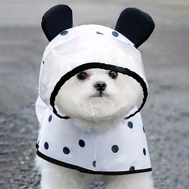 Dog Raincoat - Waterproof Hooded Coat with Booties