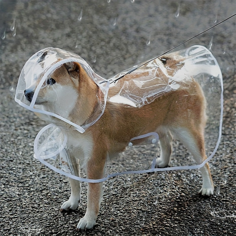 Pet Raincoat - Waterproof Dog & Cat Jacket Small