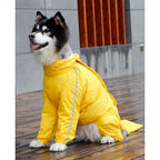 Dog Raincoat - Large Dog Raincoat Waterproof Dog Coat