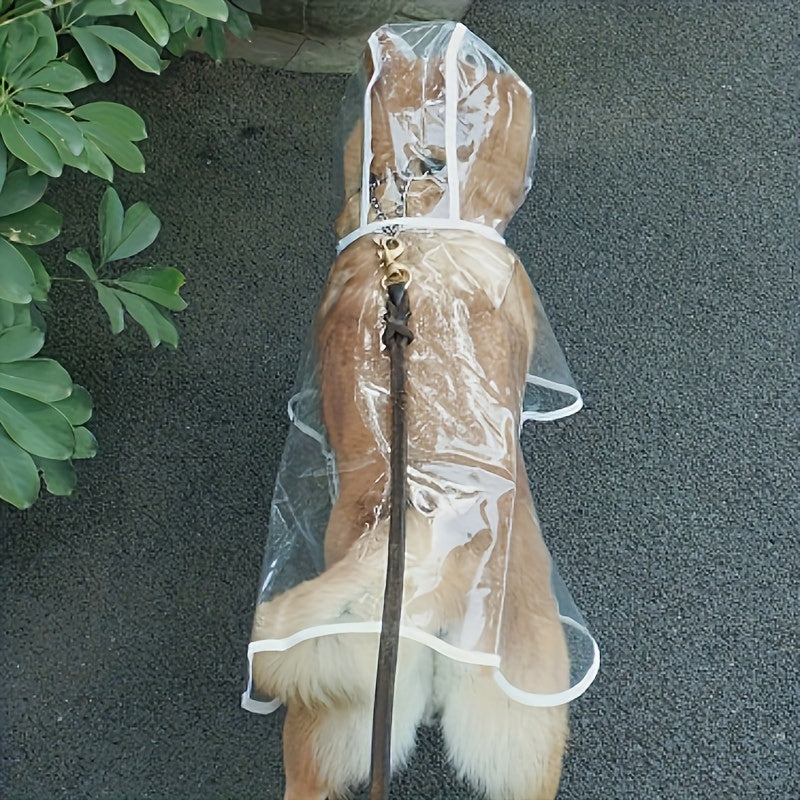 Pet Raincoat - Waterproof Dog & Cat Jacket Small
