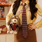 Dachshund Shoulder Bag – Plush Dog Purse for Girls