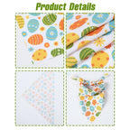 Easter Dog Scarf - Easter Cat Accessories Spring Pet Clothing