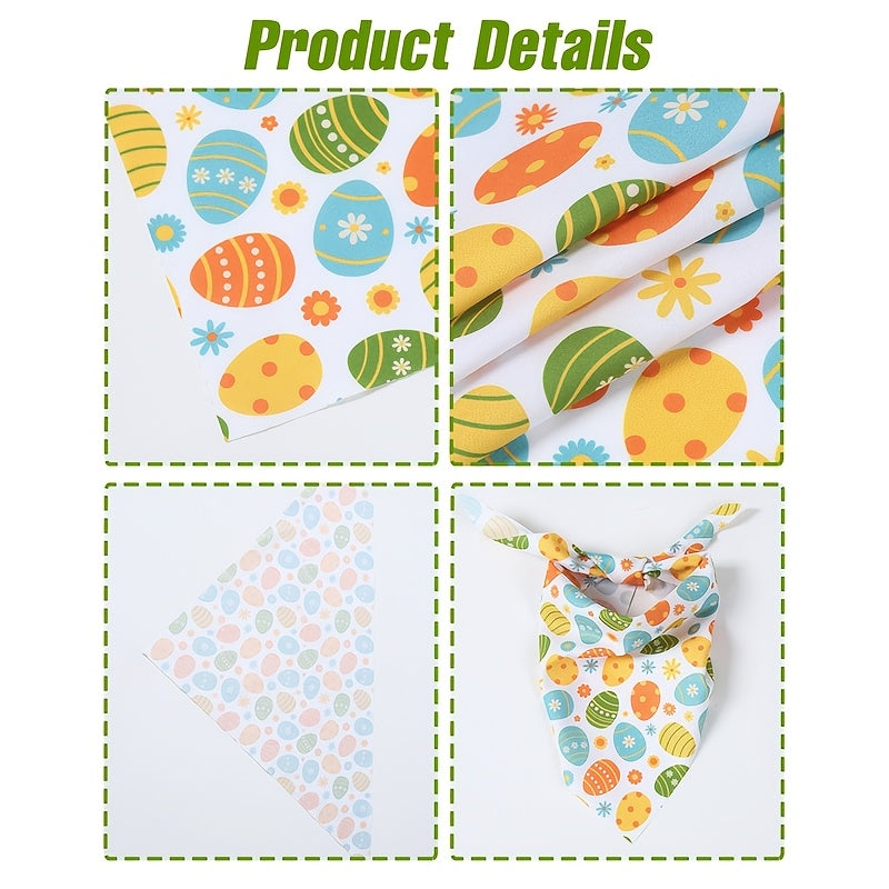 Easter Dog Scarf - Easter Cat Accessories Spring Pet Clothing