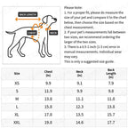 Dog Raincoat - Windproof Pet Rain Jacket with Reflective Strips