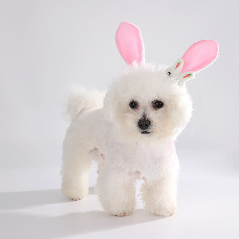 Easter Pet Scarf - Dog Headband Rabbit Accessories