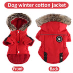 Dog Winter Coat - Warm Windproof Small Dog Jacket