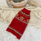 Dog Sweater - Dog Christmas Sweater Winter Dog Clothes
