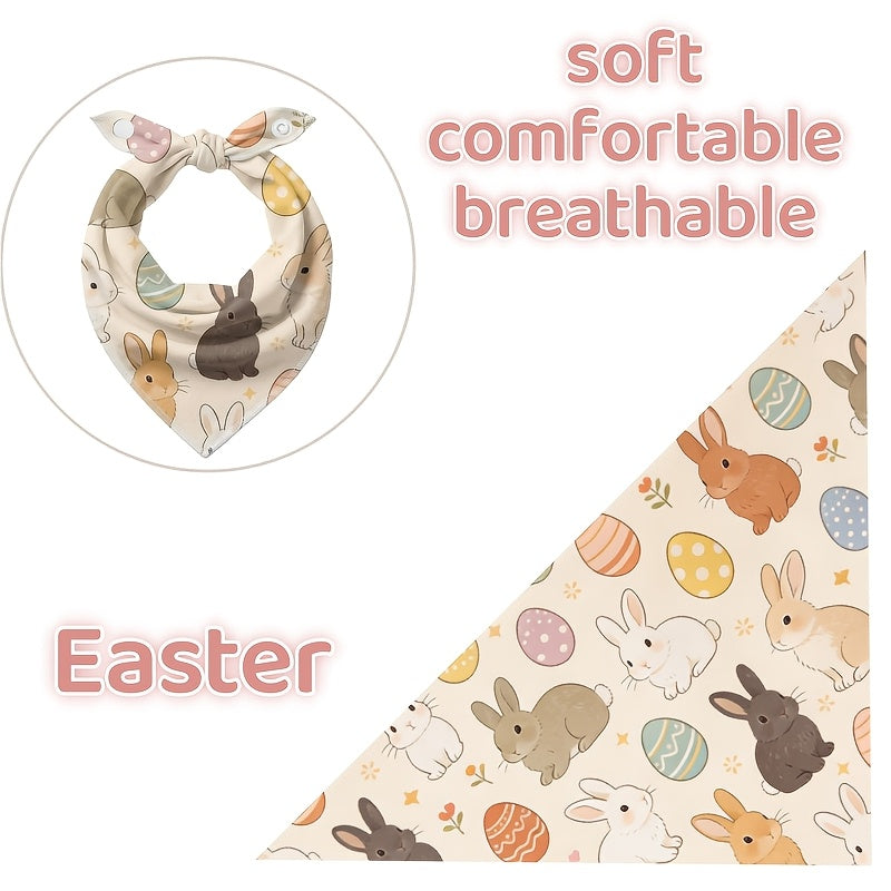 Easter Dog Scarf - Adjustable Pet Neckwear