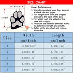 Anti-Slip Dog Boots for Large Dogs - Waterproof Winter
