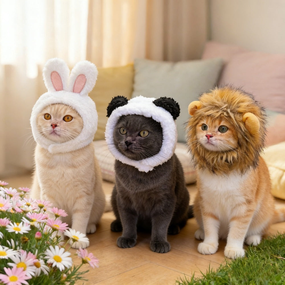 Easter Costumes For Cats - Cat Easter Hats Pet Bunny Costumes