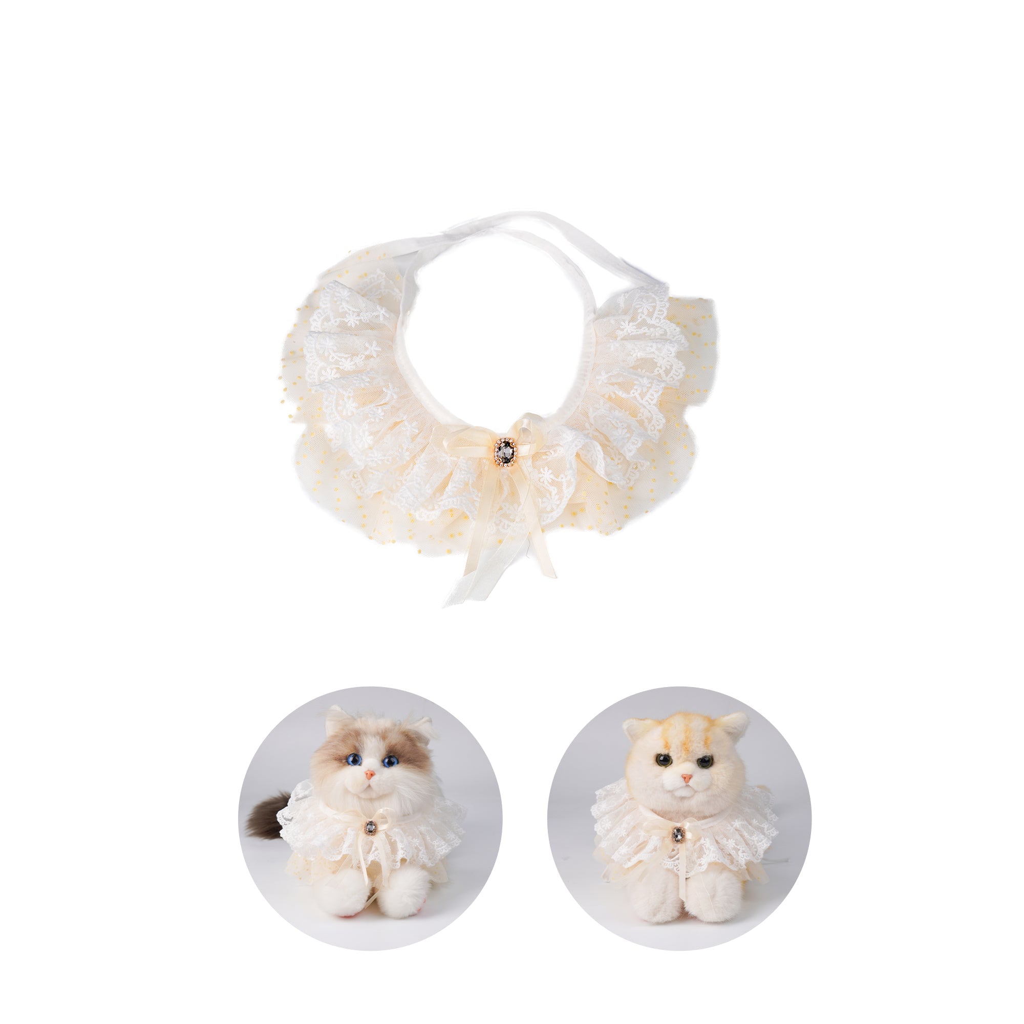 Black diamond-shape Collar fits all for Cat Dog & Pet