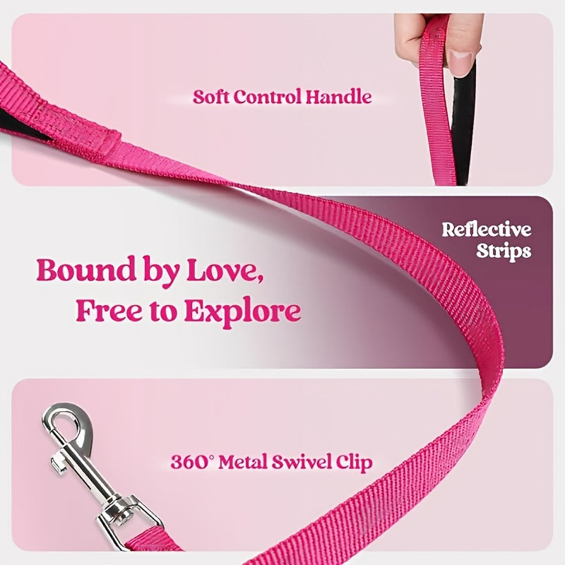 Reflective Mesh Dog Harness - Step-In Design