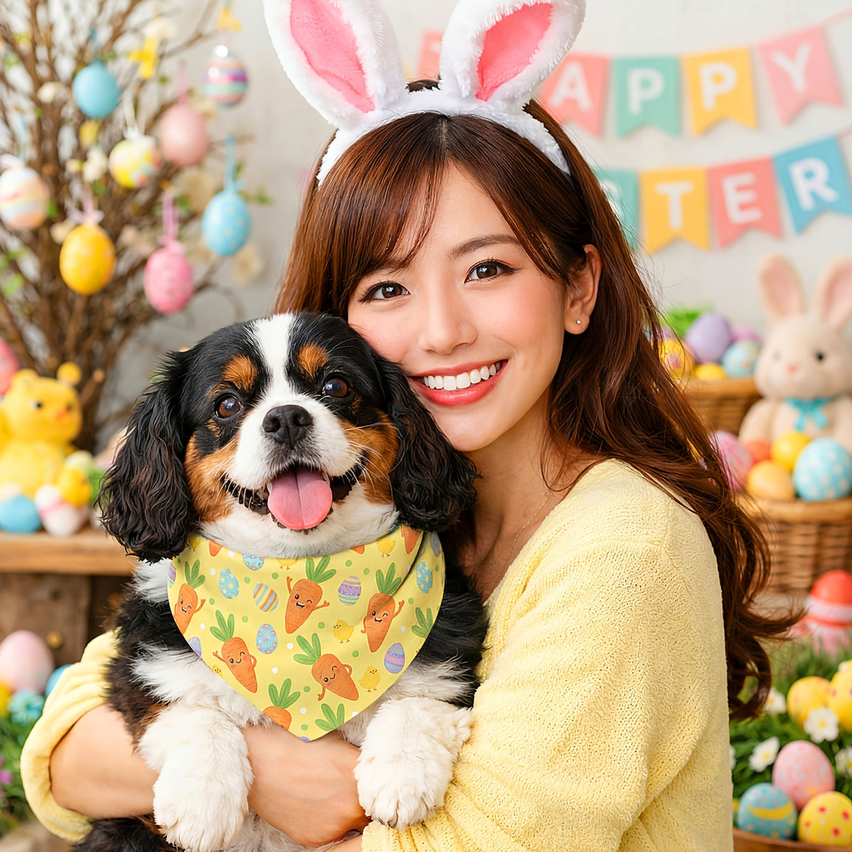 Easter Dog Bandanas - Bulk 50 - Costumes & Photo Props