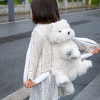 Westie Dog Backpack – Plush Bag for Girls & Puppy Lovers