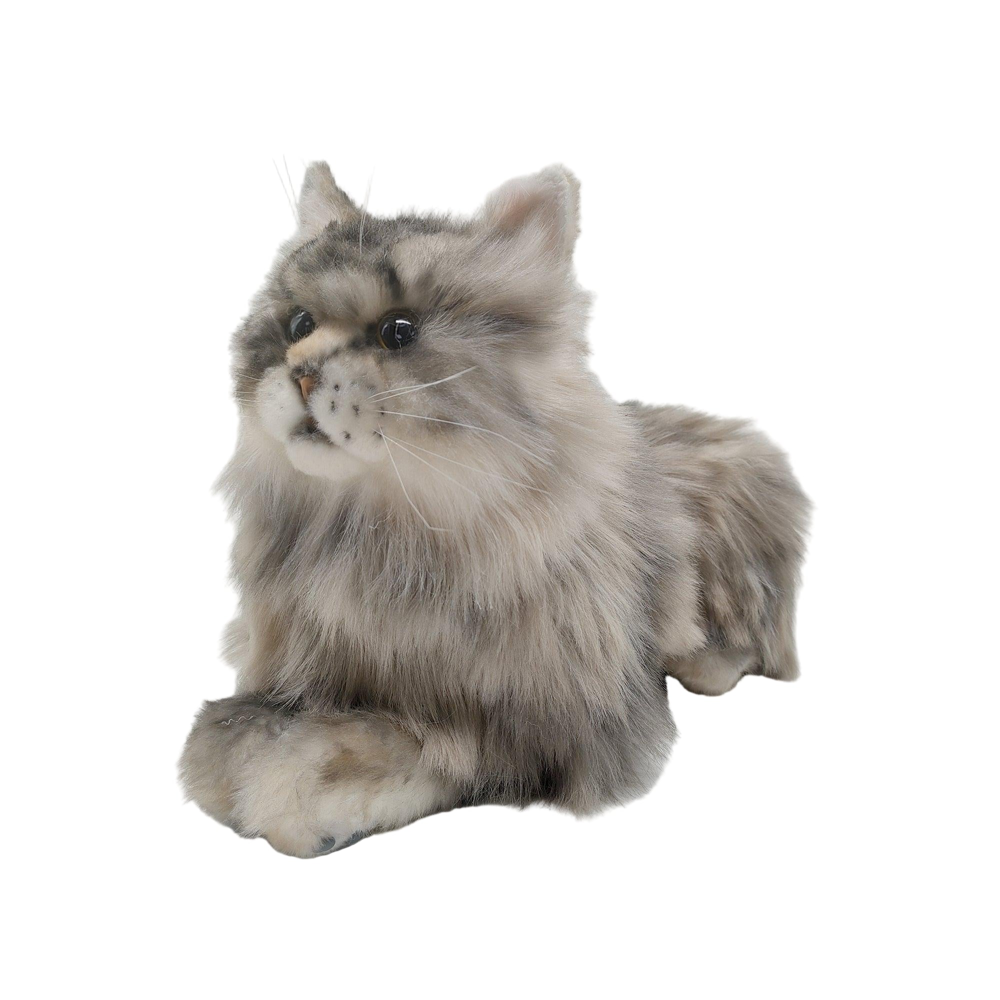 Plush Grey and Black Cat MADE-TO-ORDER