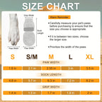 All-Weather Anti-Slip Plush Dog Boots for Medium & Large Breeds