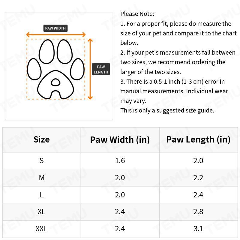 Dog Socks - Waterproof Anti-Slip Pet Footwear Protection