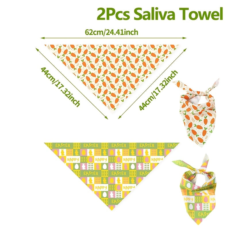Easter Dog Bandanas - Trendy Easter Design