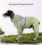 Dog Raincoat - Dog Rain Jacket Waterproof Dog Coat