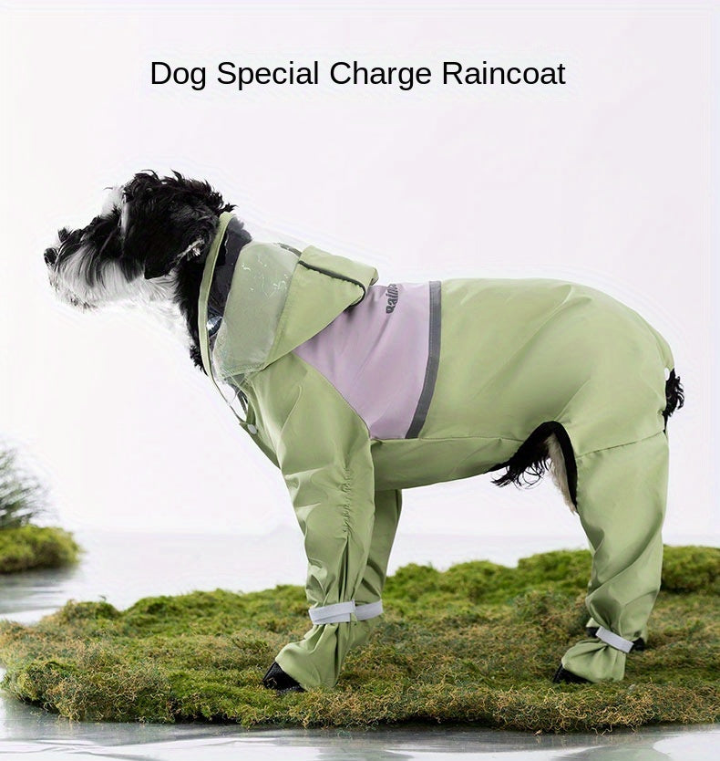Dog Raincoat - Dog Rain Jacket Waterproof Dog Coat