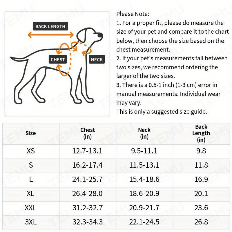 Dog Raincoat - Waterproof Reflective Coat