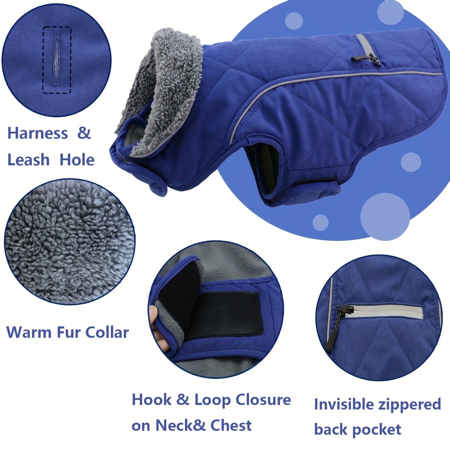 Dog Winter Jacket - Dog Coat Winter Dog Clothes