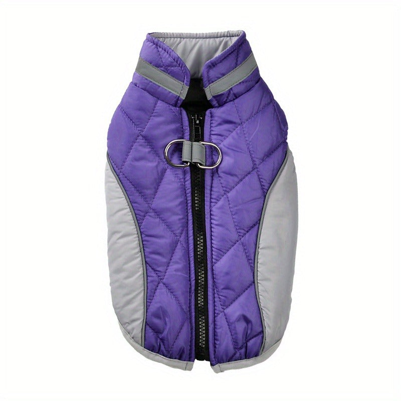 Warm Reflective Dog Jacket - Outdoor Vest