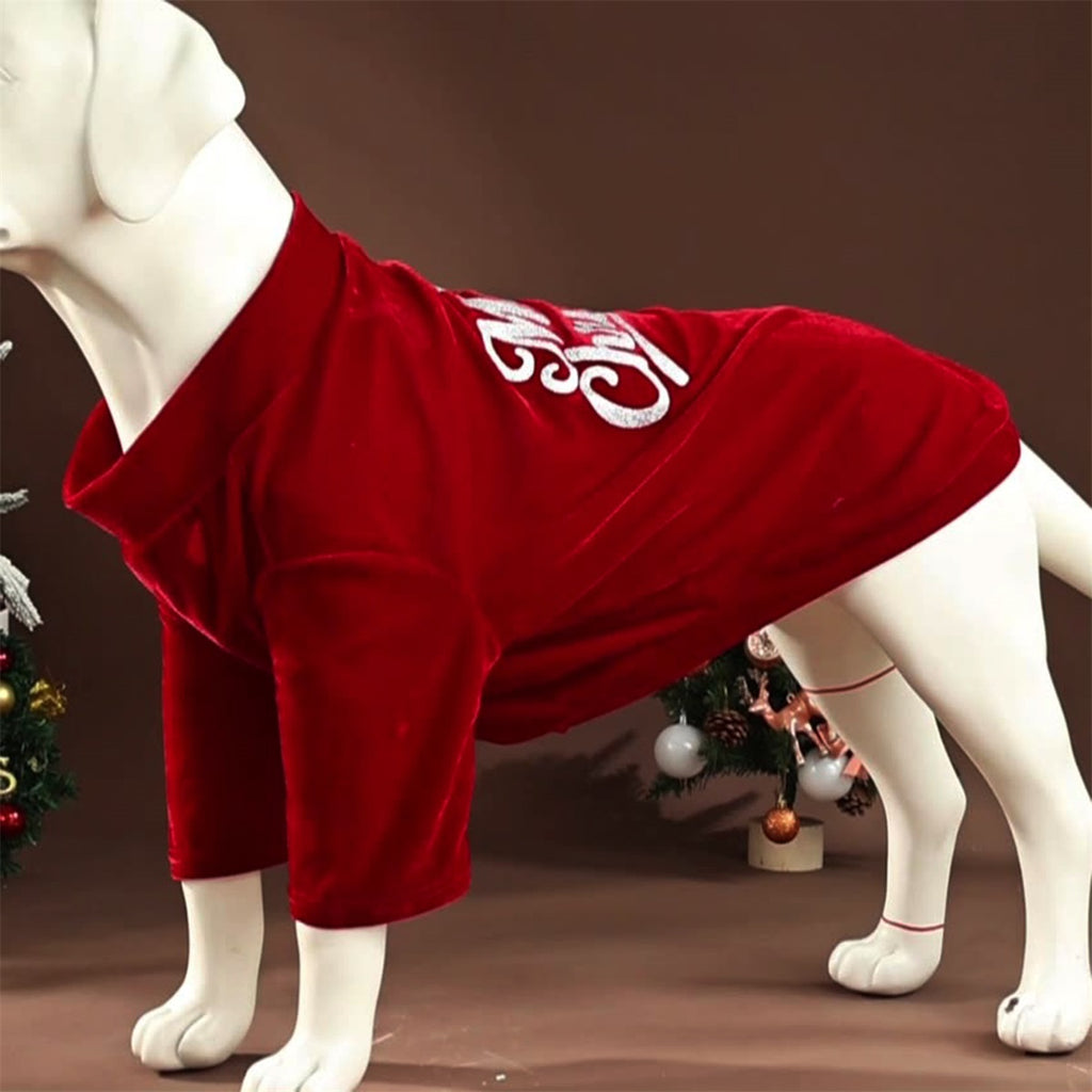 Dog Christmas Costume - Cozy Pullover Sweater