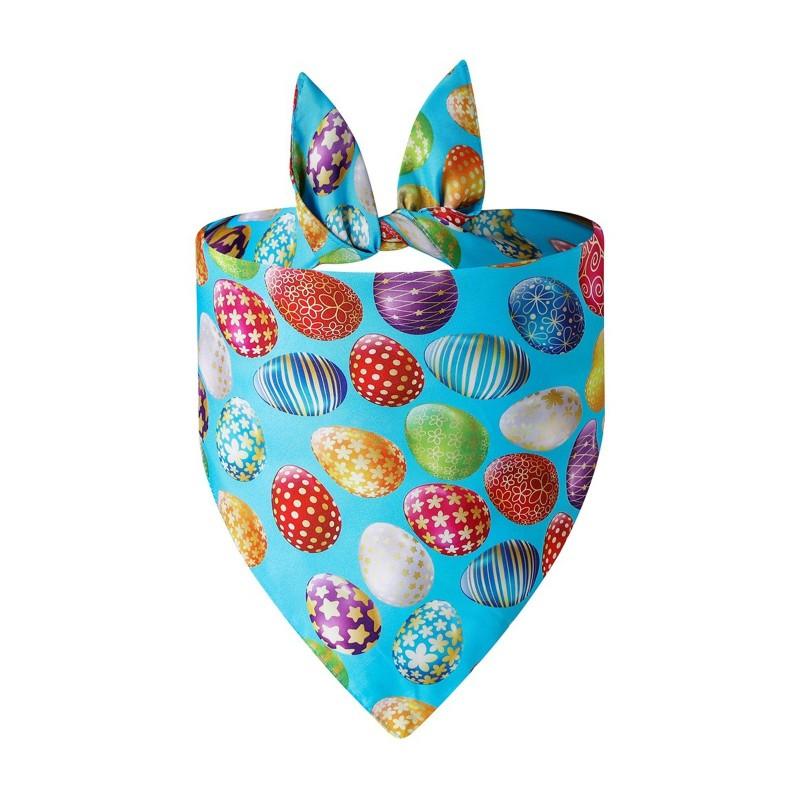 Easter Dog Scarf - Adjustable Bandana for Medium Dogs