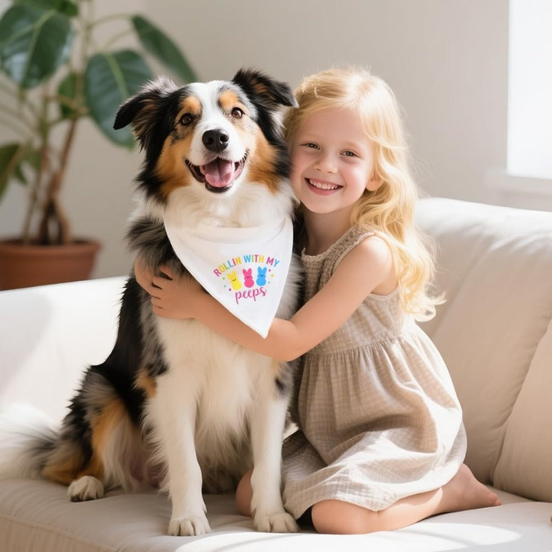 Easter Dog Bandana - Funny Pet Accessory