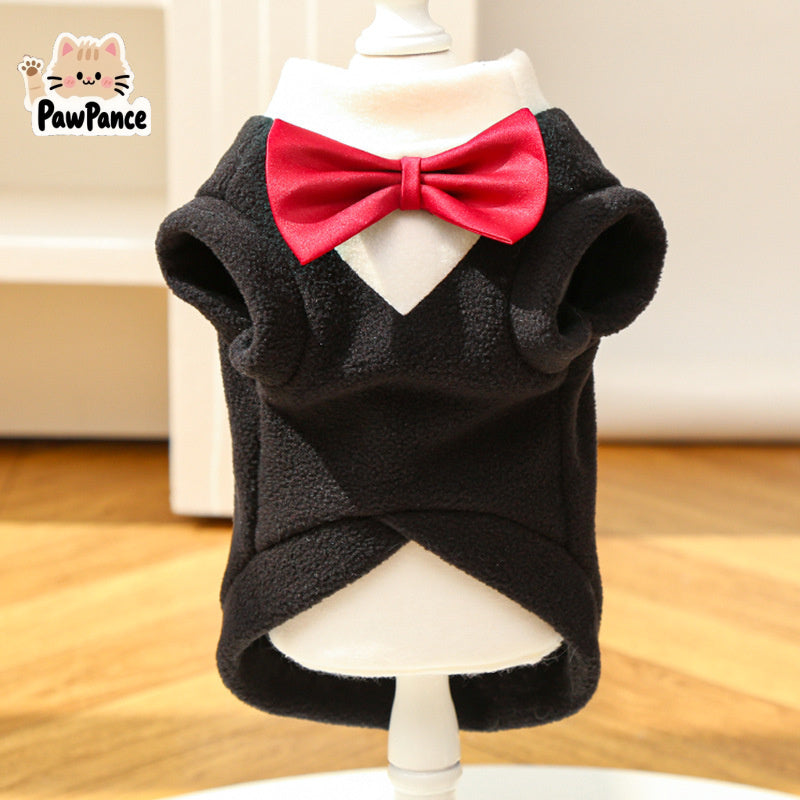 Dog Costume - Elegant Winter Outfit for Large Dogs