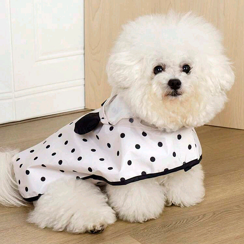 Dog Raincoat - Waterproof Hooded Coat with Booties