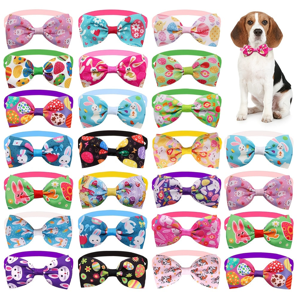 Easter Dog Bow Tie - Cute Small Dog Accessories