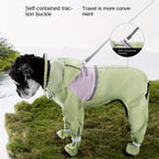 Dog Raincoat - Dog Rain Jacket Waterproof Dog Coat