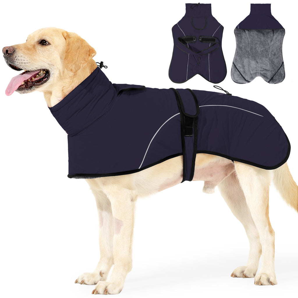 Dog Winter Coat - Windproof Jacket for Large Breeds
