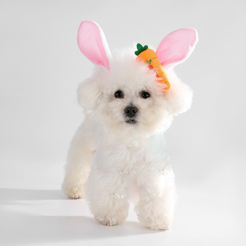 Easter Pet Scarf - Dog Headband Rabbit Accessories