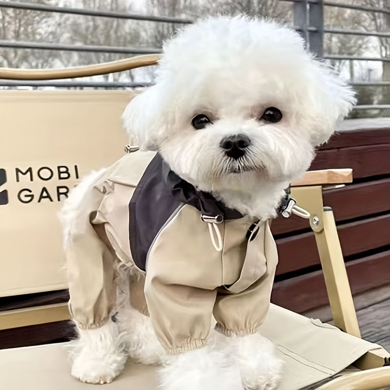 Dog Raincoat - Waterproof Dog Jacket with Hood