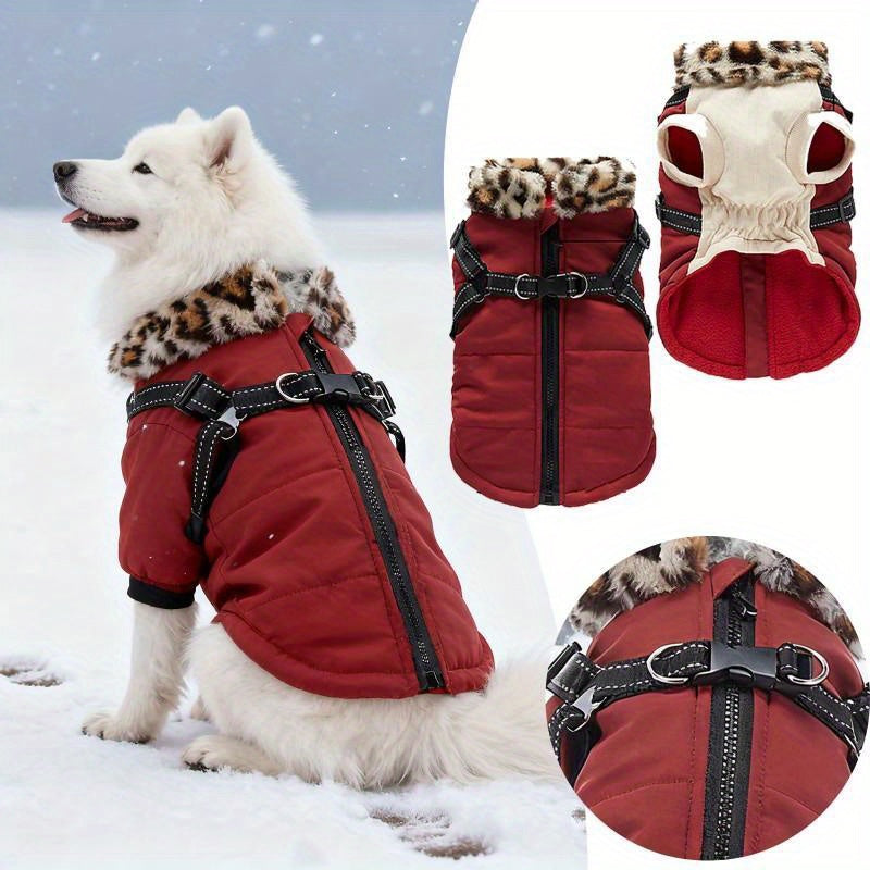 Winter Dog Sweater Vest - Soft Thermal Coat
