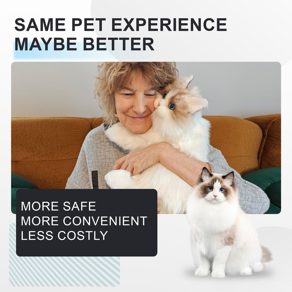 Percy Robot Cat – Interactive Weighted Comfort Toy