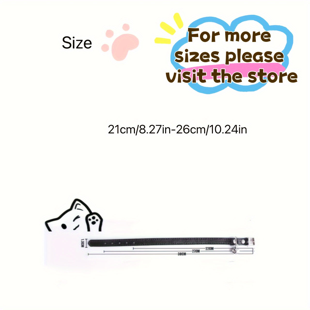 Halloween Pet Collar - Handcrafted Leather with Bell