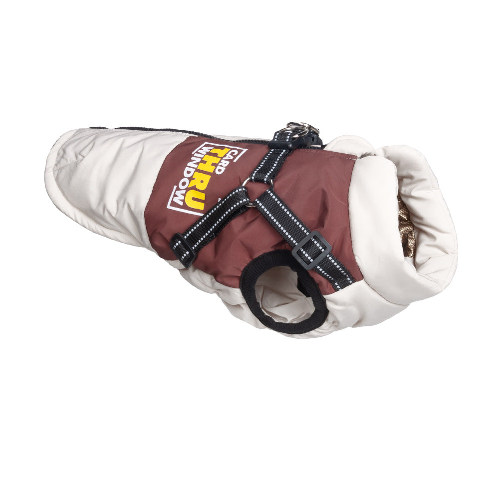 Windproof Dog Winter Jacket - Soft Dog Coat for Cold Weather