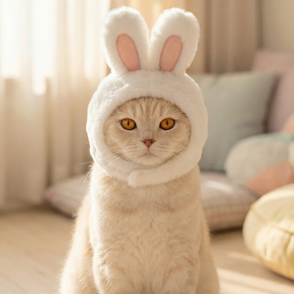 Easter Costumes For Cats - Cat Easter Hats Pet Bunny Costumes