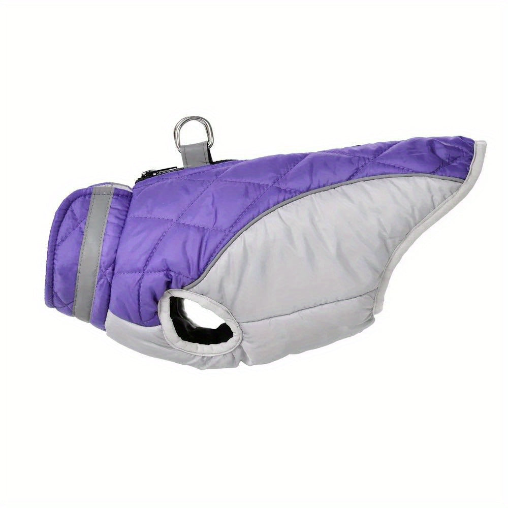 Warm Reflective Dog Jacket - Outdoor Vest