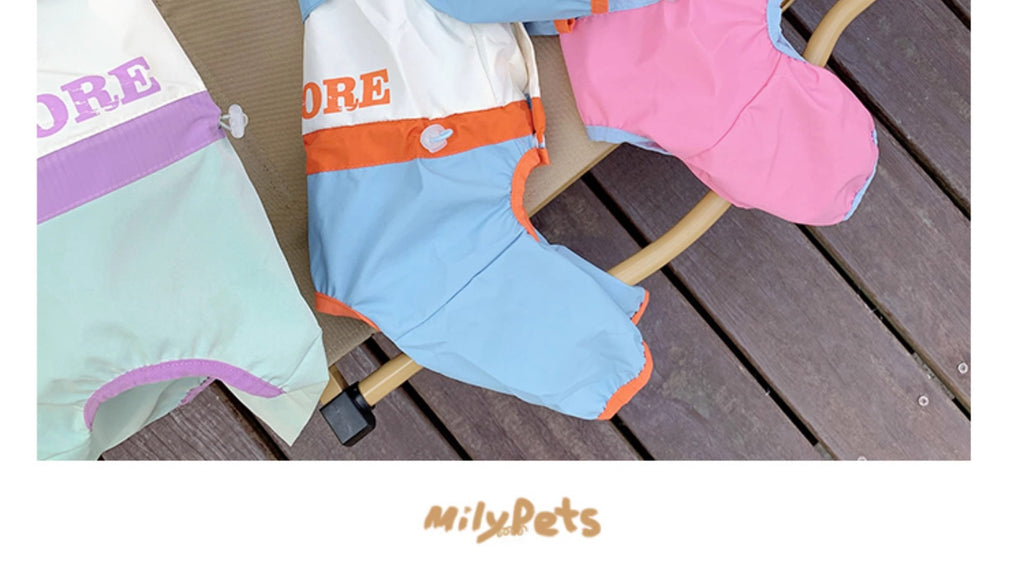 Dog Raincoat - Waterproof Lightweight Coat
