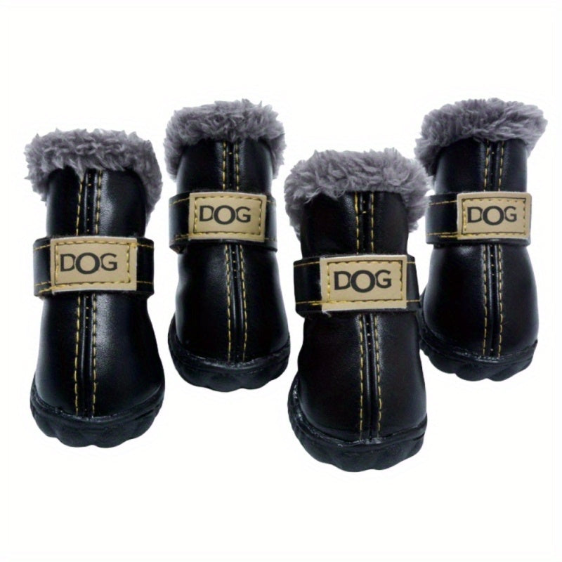 Dog Snow Boots - Waterproof Winter Dog Shoes
