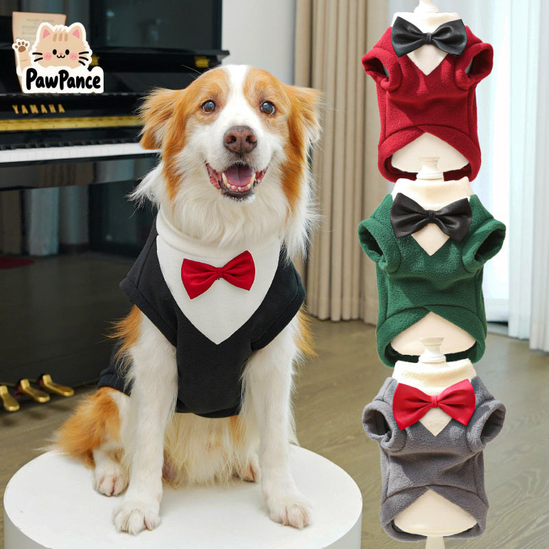 Dog Costume - Elegant Winter Outfit for Large Dogs
