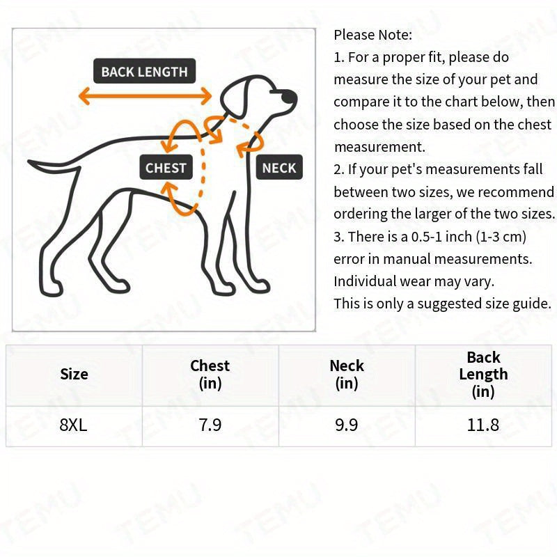 Dog Raincoat - Large Dog Raincoat Waterproof Dog Coat