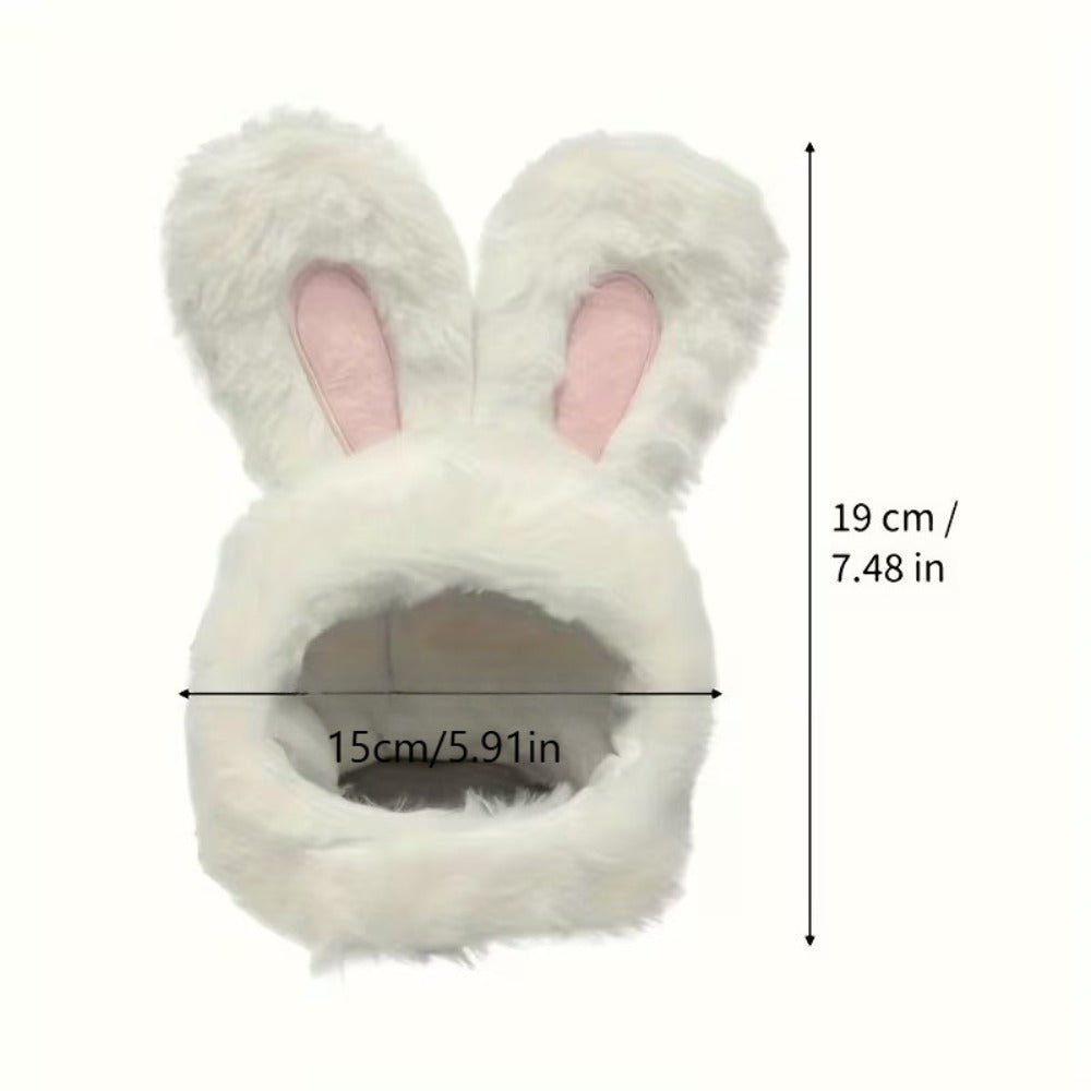 Easter Cat Clothes - Soft Plush Bunny Hats