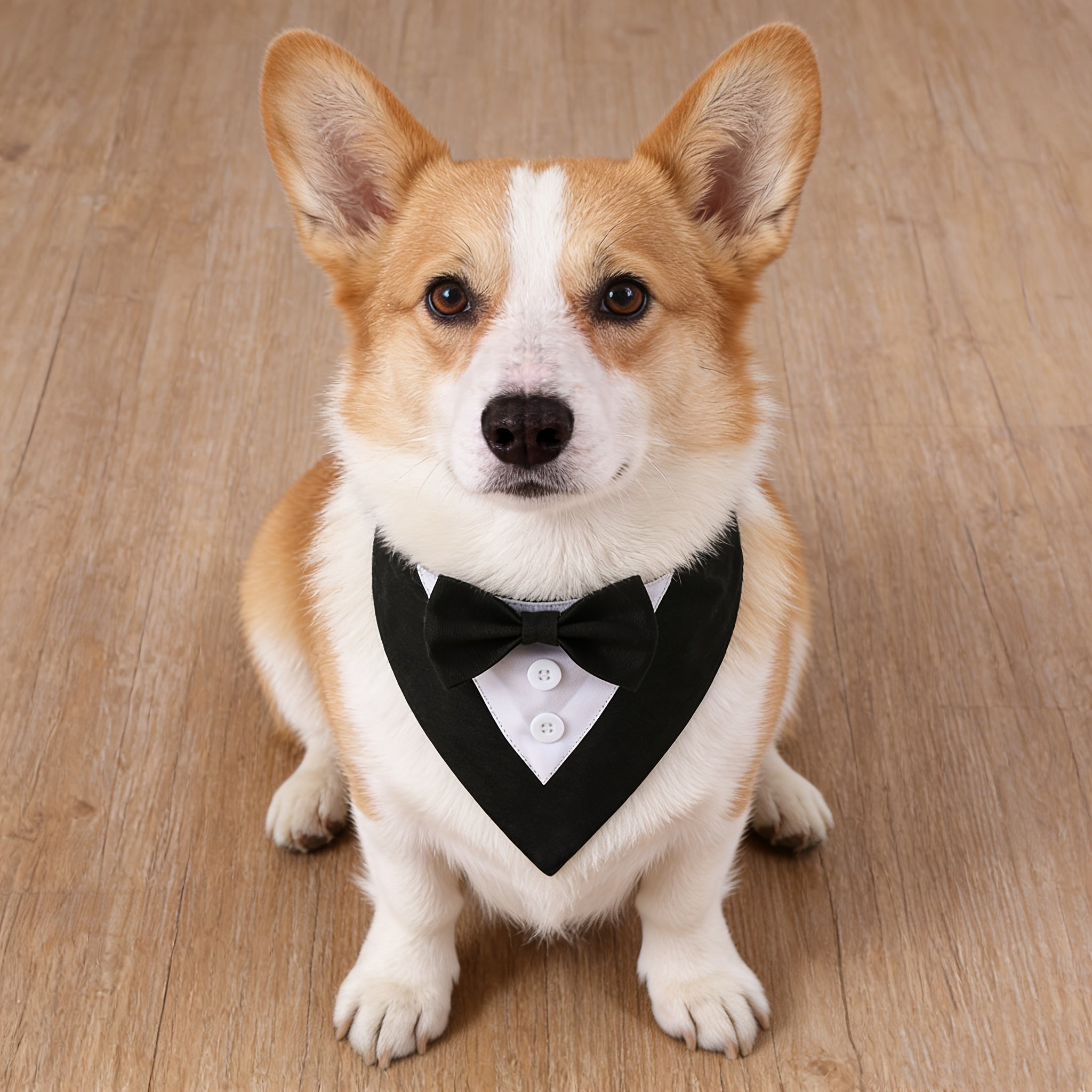 1pc Pets Scarf Festival Plaid Bow Tie Pet Collar Dog Cat Perfect for Valentine's Day Easter Independence Day Thanksgiving Day Christmas Wedding Decorations Pets Costume