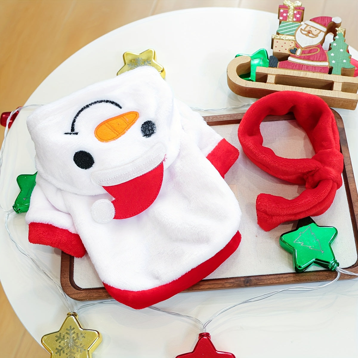 Christmas Dog Hoodie - Christmas Cat Sweater Pet Holiday Clothing